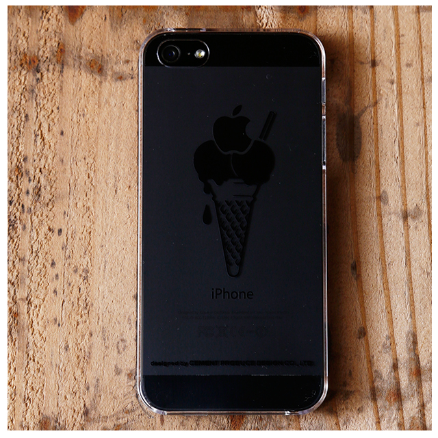 【iPhoneSE(第1世代)/5s/5 ケース】iTattoo Triple Gelato BLACKgoods_nameサブ画像