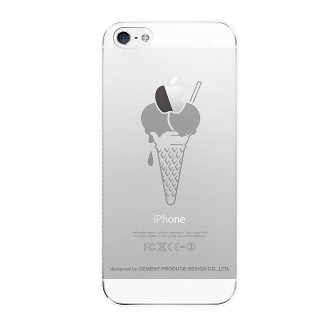 【iPhoneSE(第1世代)/5s/5 ケース】iTattoo Triple Gelato WHITE