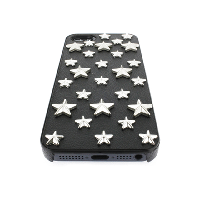 【iPhone5s/5 ケース】スタッズレザーケース Assert Star BLACKgoods_nameサブ画像