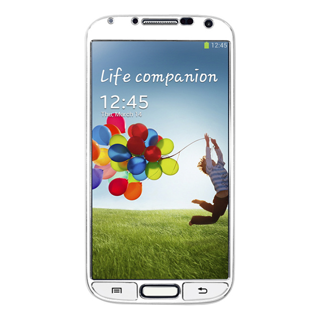 【GALAXY S4 スキンシール】Aluminize for Galaxy S4 Made in Korea (White)