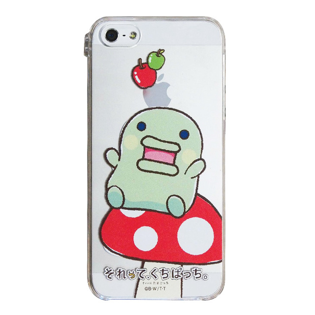 【iPhone5s/5 ケース】それって、くちぱっち。 シェルジャケット クリア