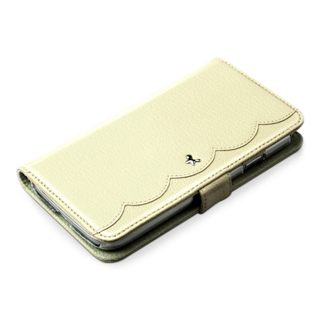 【GALAXY S4 ケース】Masstige Pretty Lace Diary ベージュサブ画像