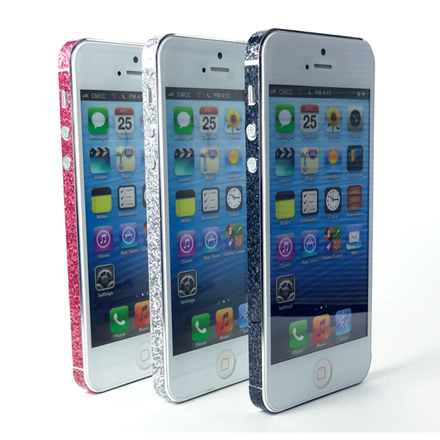 【iPhone5 スキンシール】SPDeCO iPhone5 サイドシール(ラメピンク)goods_nameサブ画像