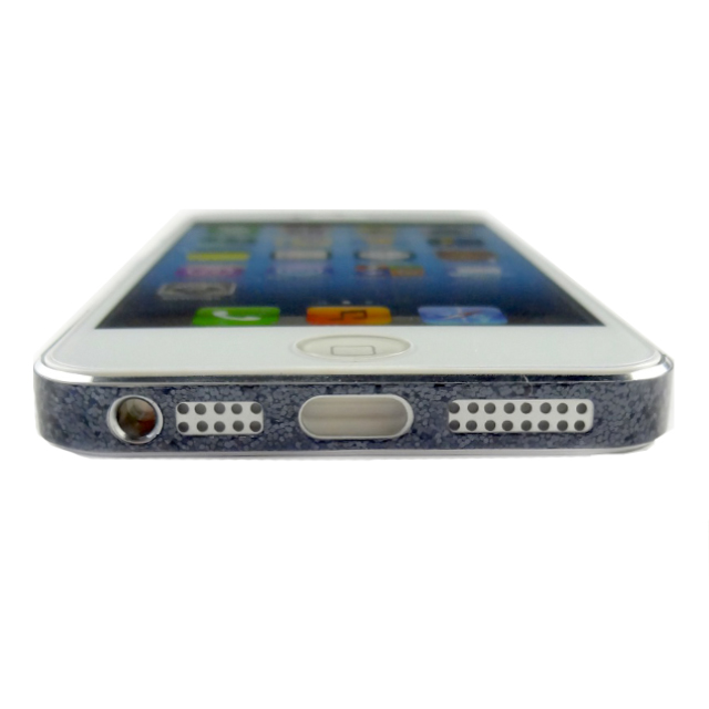 【iPhone5 スキンシール】SPDeCO iPhone5 サイドシール(ラメブラック)サブ画像