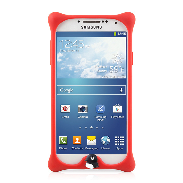 【GALAXY S4 ケース】Bubble(JK) Red