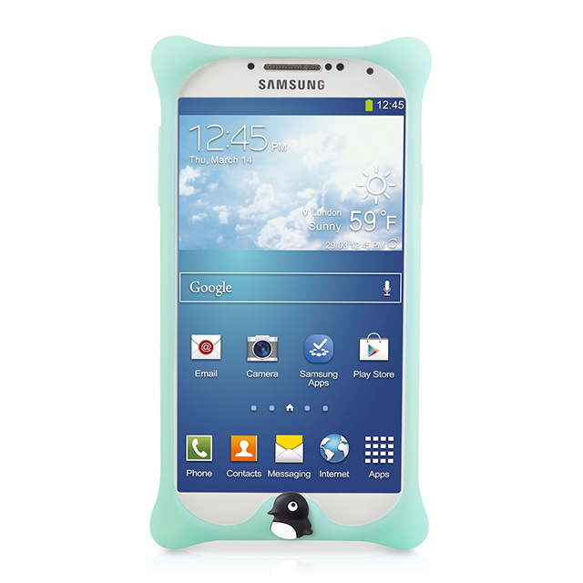 【GALAXY S4 ケース】Bubble(JK) Blue