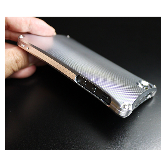 【iPhone5s/5 ケース】Smart Veil TYPE1 (Silver1×Silver)サブ画像