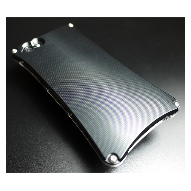 【iPhone5s/5 ケース】Smart Veil TYPE2 (Silver2×Black)サブ画像