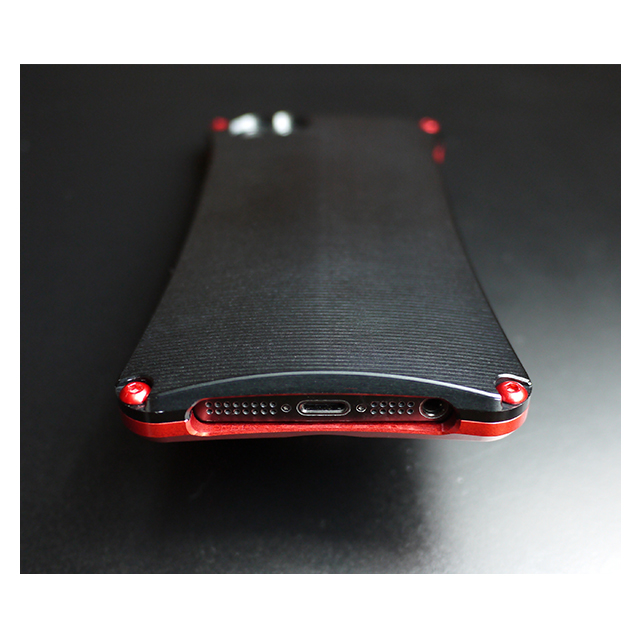 【iPhone5s/5 ケース】Smart Veil TYPE1 (Red1×Black)サブ画像