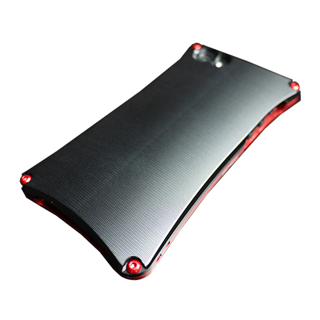 【iPhone5s/5 ケース】Smart Veil TYPE1 (Red1×Black)