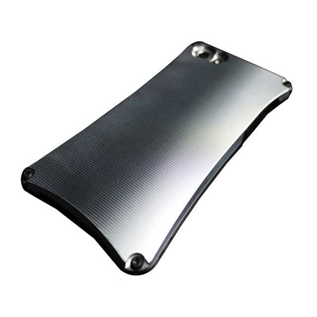 【iPhone5s/5 ケース】Smart Veil TYPE1 (Black1×Silver)