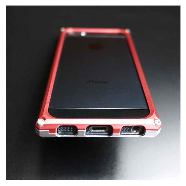 【iPhone5s/5 ケース】G-BUM (銀×赤)goods_nameサブ画像