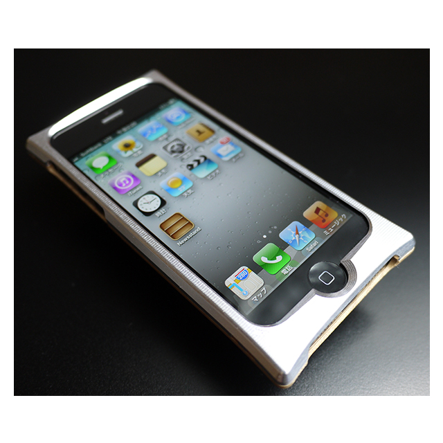 【iPhone5s/5 ケース】Smart HYBRID (Silver1×B.チェリー)goods_nameサブ画像