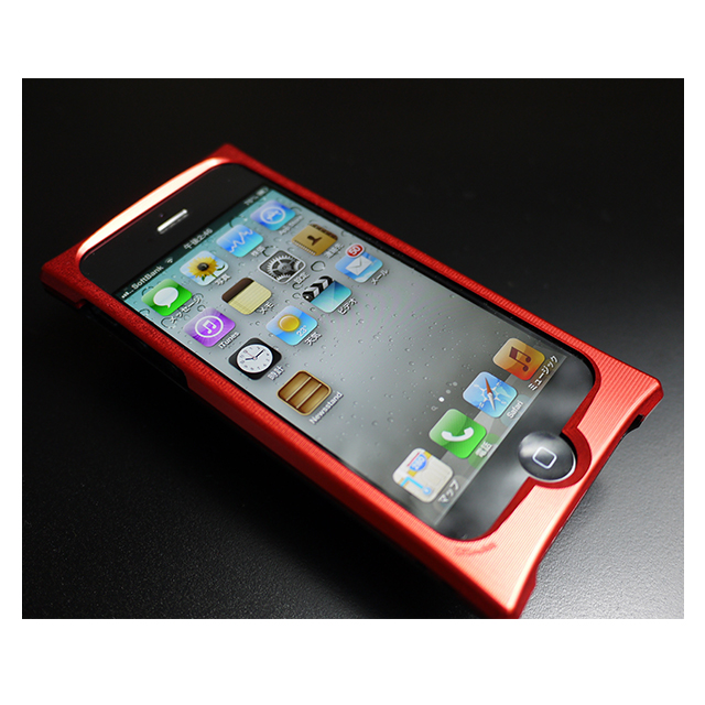 【iPhone5s/5 ケース】Smart HYBRID (Red1×Black)サブ画像