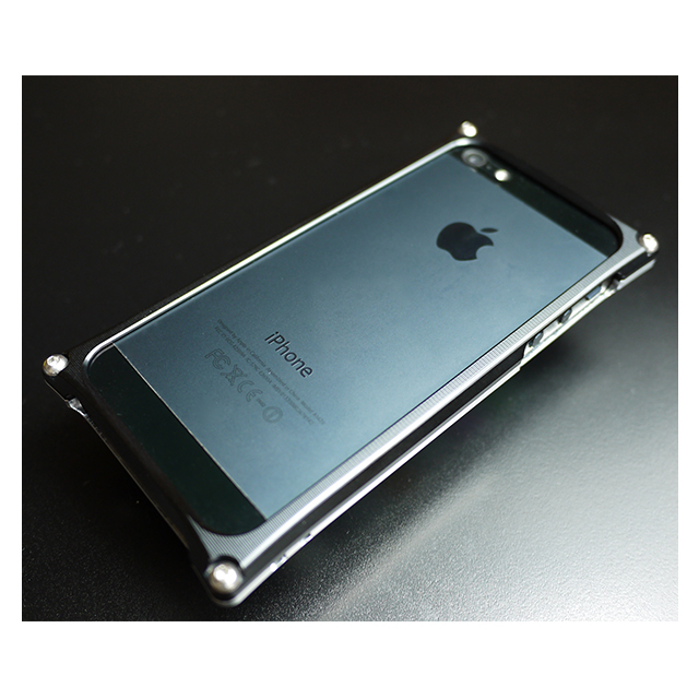 【iPhone5s/5 ケース】Smart HYBRID (Silver1×Black)goods_nameサブ画像