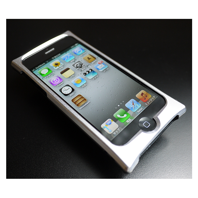 【iPhone5s/5 ケース】Smart HYBRID (Silver1×Black)goods_nameサブ画像