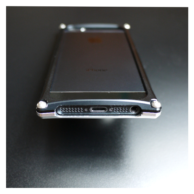 【iPhone5s/5 ケース】Smart HYBRID (Silver1×Black)goods_nameサブ画像