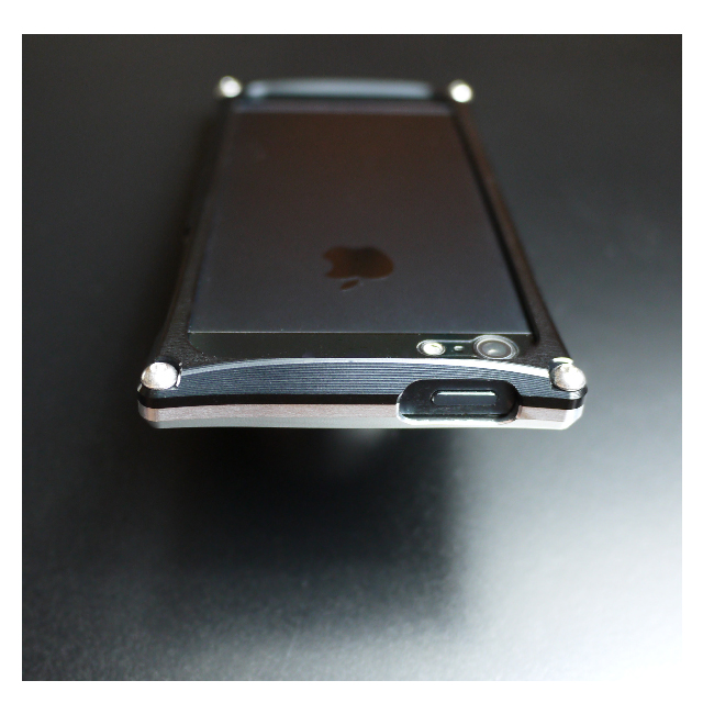 【iPhone5s/5 ケース】Smart HYBRID (Silver1×Black)goods_nameサブ画像