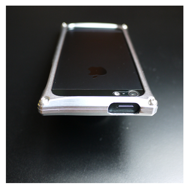 【iPhone5s/5 ケース】Smart HYBRID (Silver1×Silver)サブ画像