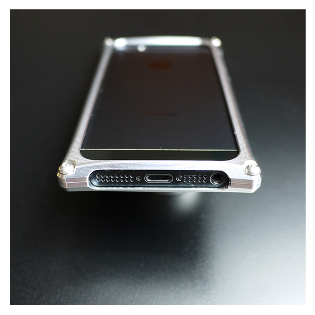 【iPhone5s/5 ケース】Smart HYBRID (Silver1×Silver)goods_nameサブ画像