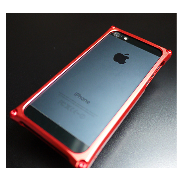 【iPhone5s/5 ケース】Smart HYBRID (Red1×Red)サブ画像