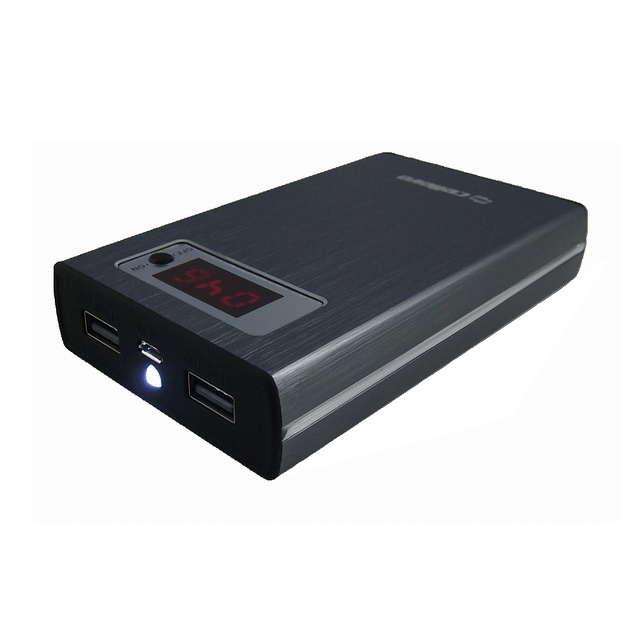 モバイルバッテリー Energimax Series PowerBank 15000mAh(Ganmetal)