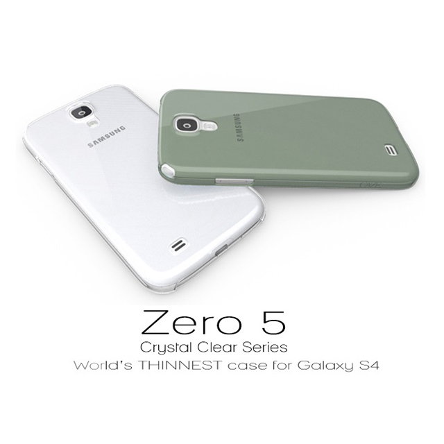 【GALAXY S4 ケース】CAZE Zero 5(0.5mm)UltraThin(Clear)サブ画像