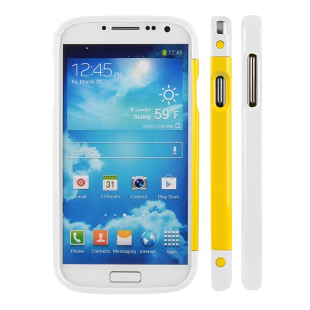 【GALAXY S4 ケース】Timao bump snow white-golden yellowgoods_nameサブ画像