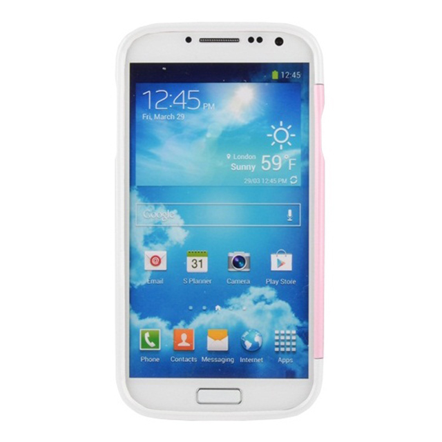 【GALAXY S4 ケース】Timao bump snow white-light pinkサブ画像