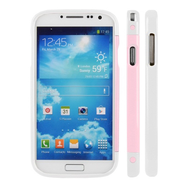 【GALAXY S4 ケース】Timao bump snow white-light pinkサブ画像