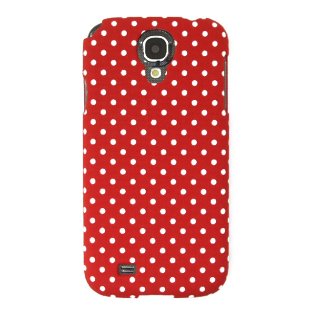 【Galaxy S4 ケース】オリジナルケース! WHドット GS4-039-RD