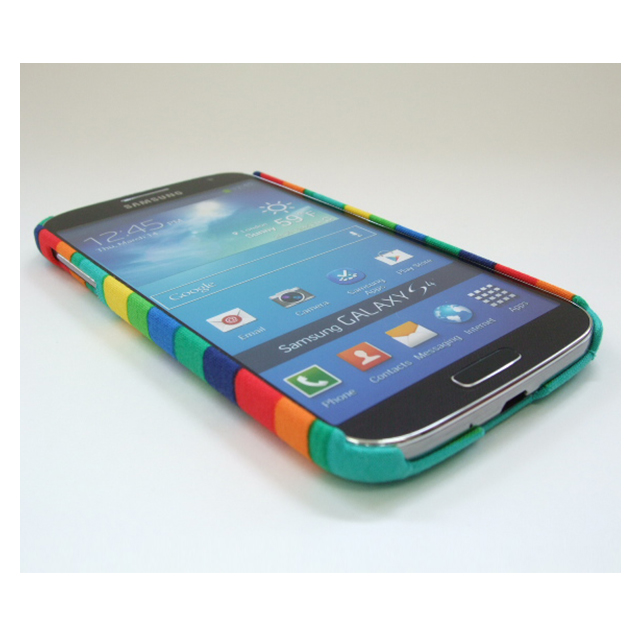 【Galaxy S4 ケース】オリジナルケース! 虹色ボーダー GS4-342-MARgoods_nameサブ画像