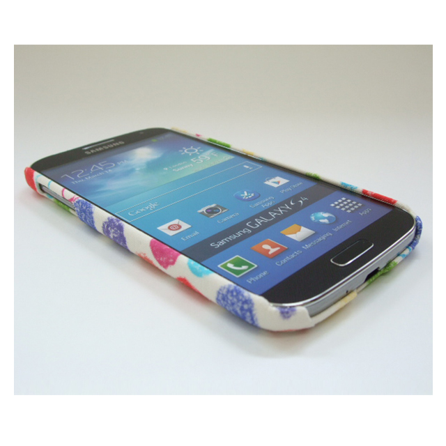 【Galaxy S4 ケース】オリジナルケース! クレパス水玉 GS4-608-WHgoods_nameサブ画像