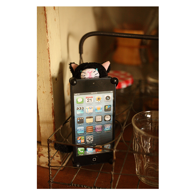 【iPhoneSE(第1世代)/5s/5c/5 ケース】CHATTY (ブラック)goods_nameサブ画像