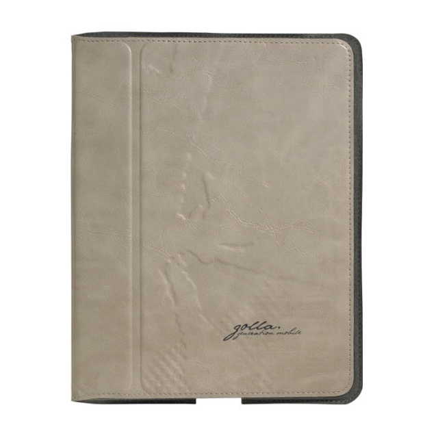 【iPad(第3世代/第4世代) ケース】Golla Slim Folder Perilla for The New iPad(Cold Beige)