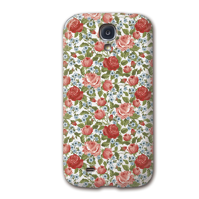 【GALAXY S4 ケース】CollaBorn Floral patterns04B