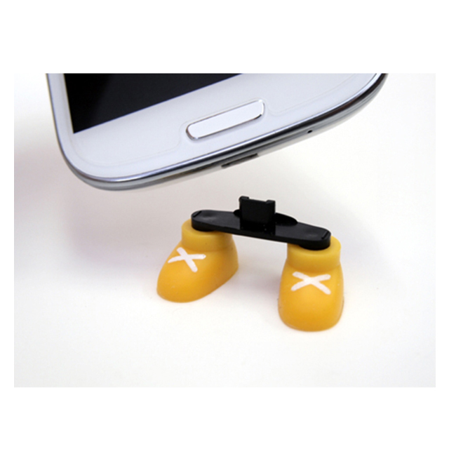 【Galaxy S4】ditoong Line/Yellow(Bar：B＆W) goods_nameサブ画像