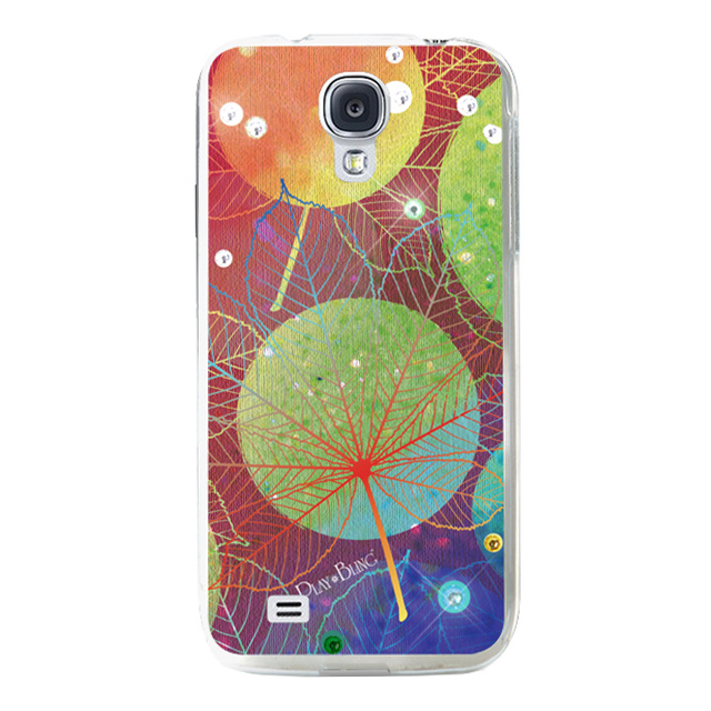 【GALAXY S4 ケース】キラキラクリスタルケース アキバシリーズ Bling Crystal オレンジ