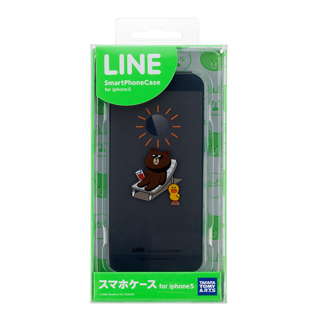 【LINE】【iPhone5 ケース】CHARACTER スマホケース/Isc-06