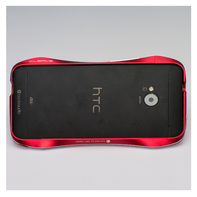 【HTC J One ケース】CLEAVE ALUMINUM BUMPER(FLARE RED)サブ画像