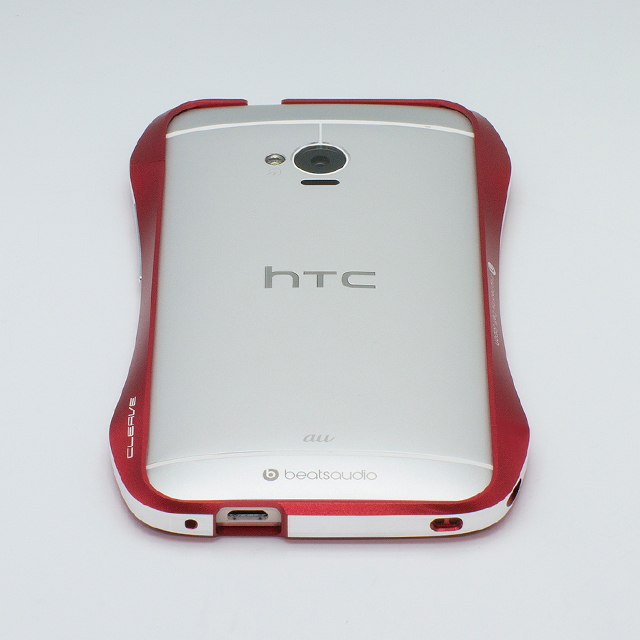 【HTC J One ケース】CLEAVE ALUMINUM BUMPER(FLARE RED)サブ画像