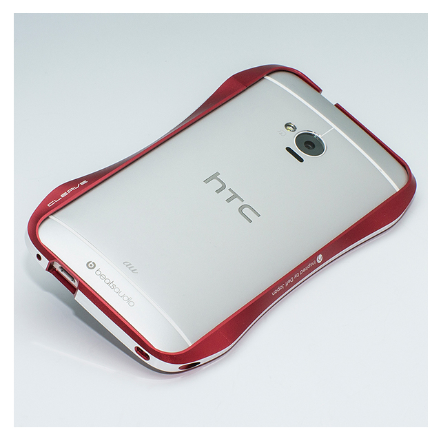 【HTC J One ケース】CLEAVE ALUMINUM BUMPER(FLARE RED)サブ画像