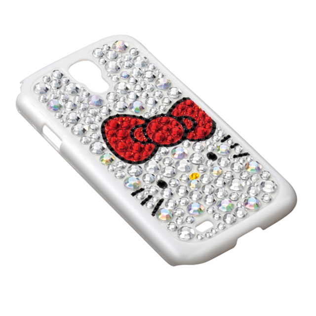 【GALAXY S4 ケース】HelloKitty　ジュエリーカバー(ホワイト)サブ画像