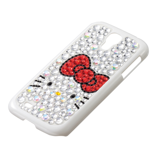 【GALAXY S4 ケース】HelloKitty　ジュエリーカバー(ホワイト)サブ画像