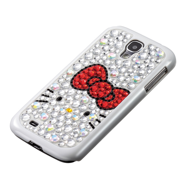 【GALAXY S4 ケース】HelloKitty　ジュエリーカバー(ホワイト)goods_nameサブ画像