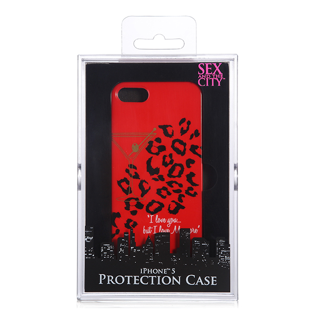 【iPhone5 ケース】SEX AND THE CITY IMD Case レパードサブ画像