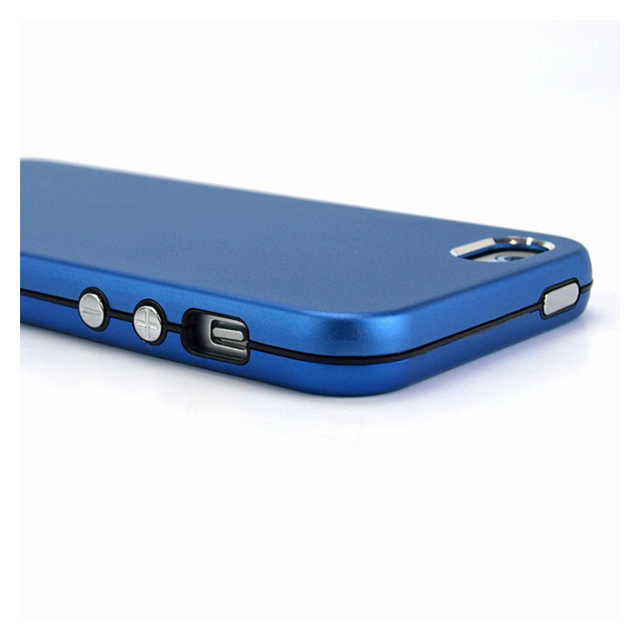 【iPhone5s/5 ケース】ShineEdge Aluminium Case ブルーサブ画像