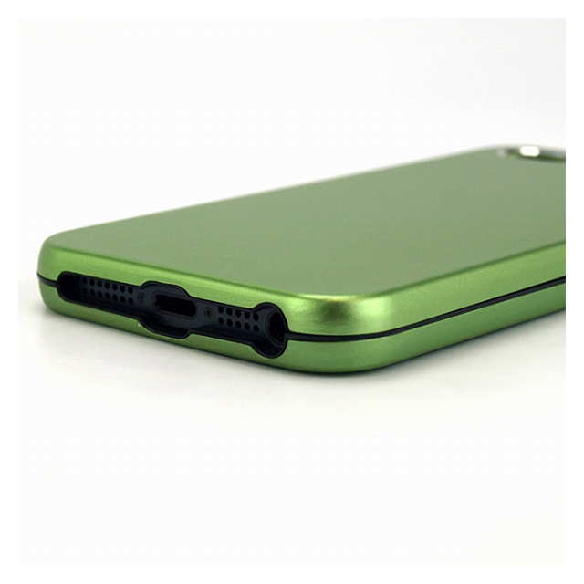 【iPhone5s/5 ケース】ShineEdge Aluminium Case グリーンサブ画像