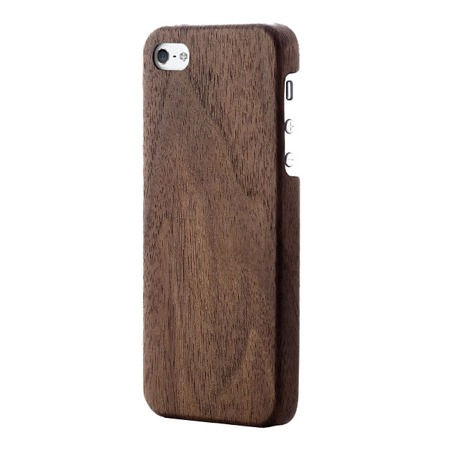 【iPhoneSE(第1世代)/5s/5 ケース】SuperThin Case Walnut