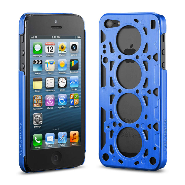 【iPhoneSE(第1世代)/5s/5 ケース】id America Gasket (Blue)サブ画像